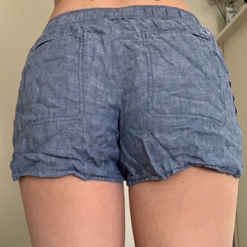 Vineyard Vines Pull On Linen Shorts - Picture 2 of 2